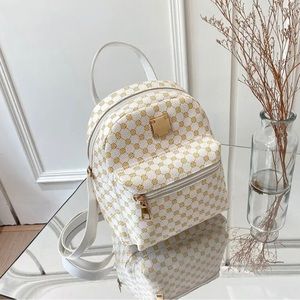 White Backpack Purse